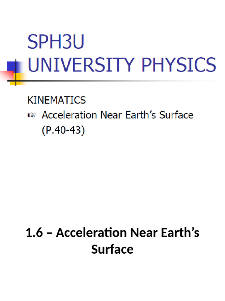 Earths Surface Conditions