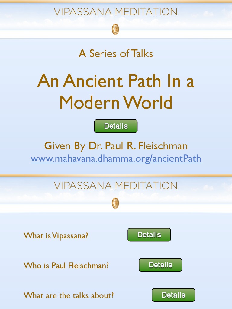 An Ancient Path in A Modern World | PDF