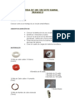 Acometida de Un Circuito Ramal Trifasico