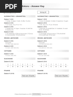 Focus 2 Unit 4 Test Answer Key | PDF