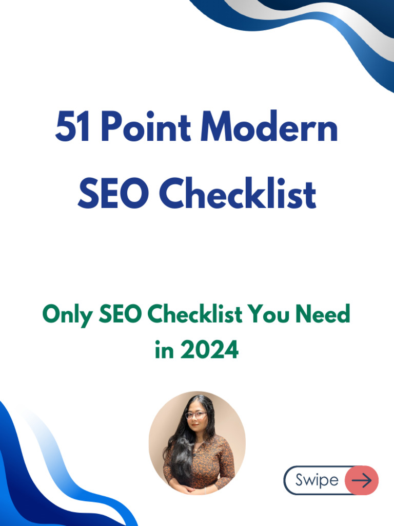 51 Point Modern SEO Checklist 1732070287 | PDF