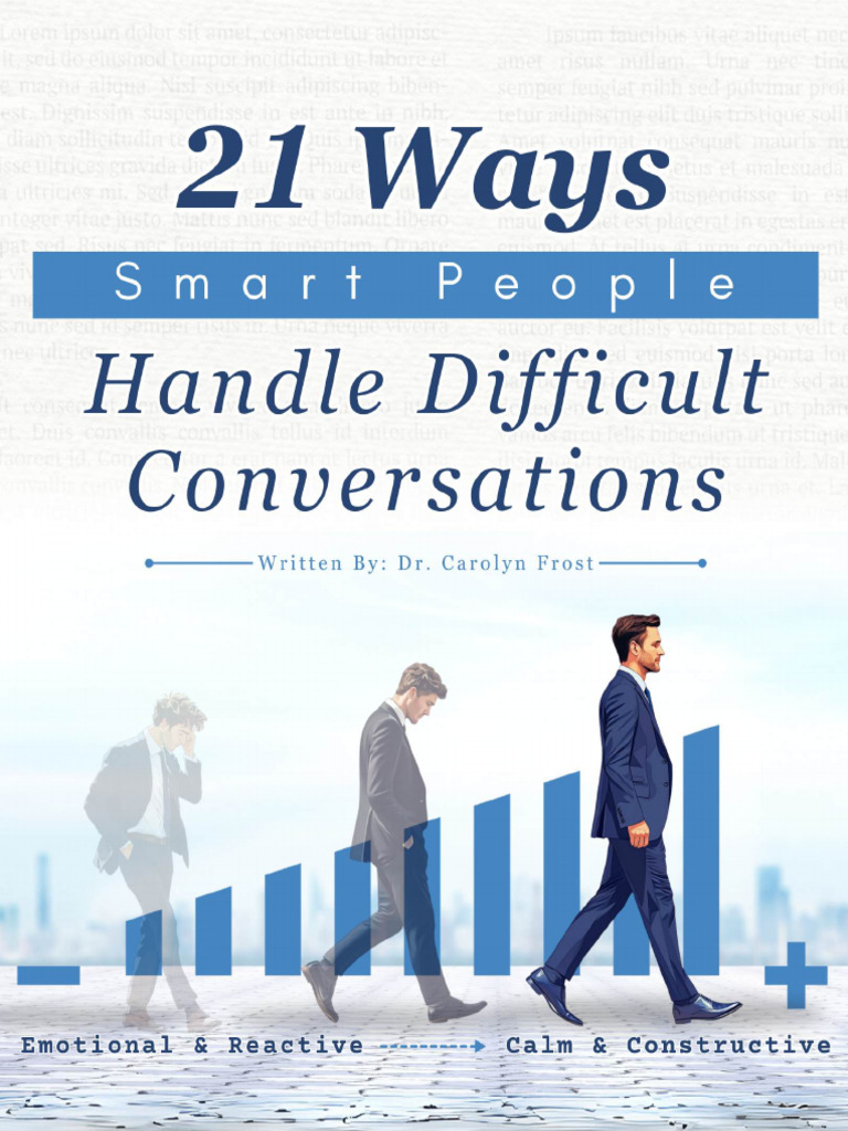 Handling Difficult Conversations Pdf