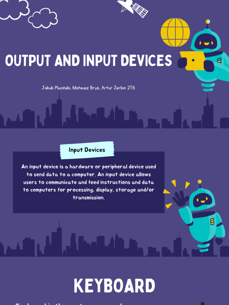 Input and Output Device Overview | PDF | Input/Output | Computer Monitor