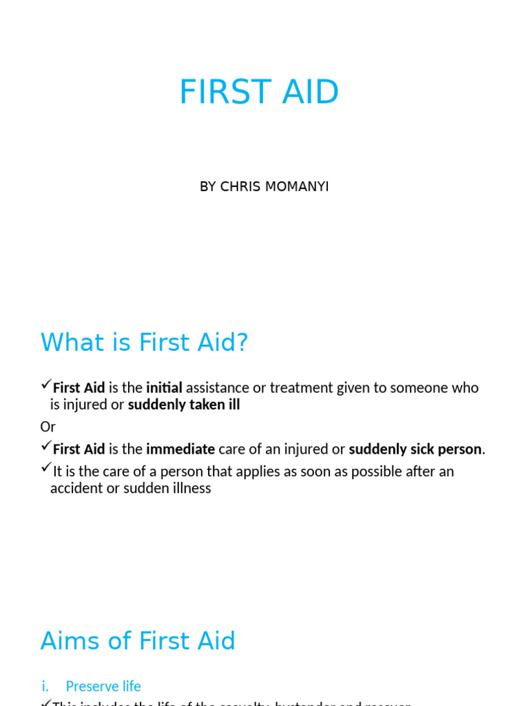 .FIRST AID_1701712154000 | PDF | Cardiopulmonary Resuscitation ...