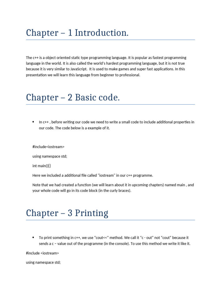 C++ Book by Krishna Vishwakarma | PDF | Boolean Data Type | Namespace