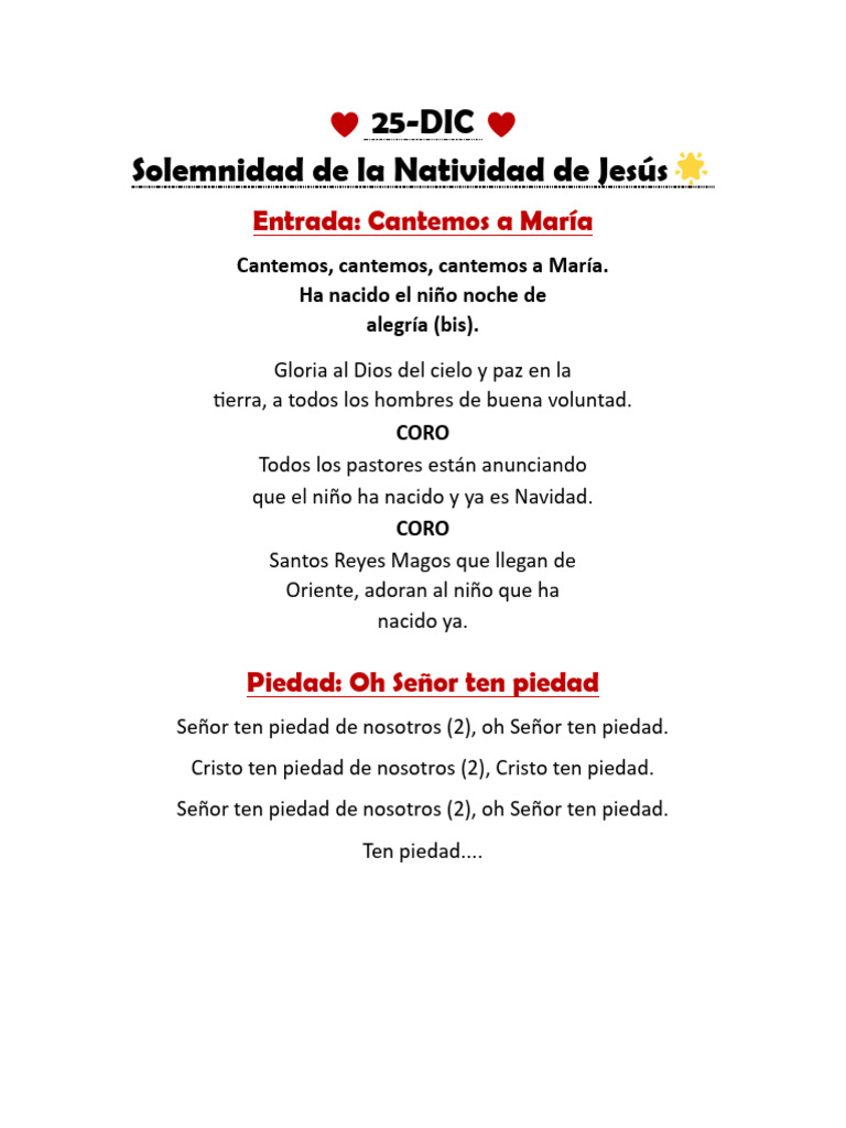 Celebración de la Natividad de Jesús | PDF | María, madre de Jesús ...