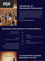 História Do Neopentecostalismo Pdf Pentecostalismo Batismo Com O