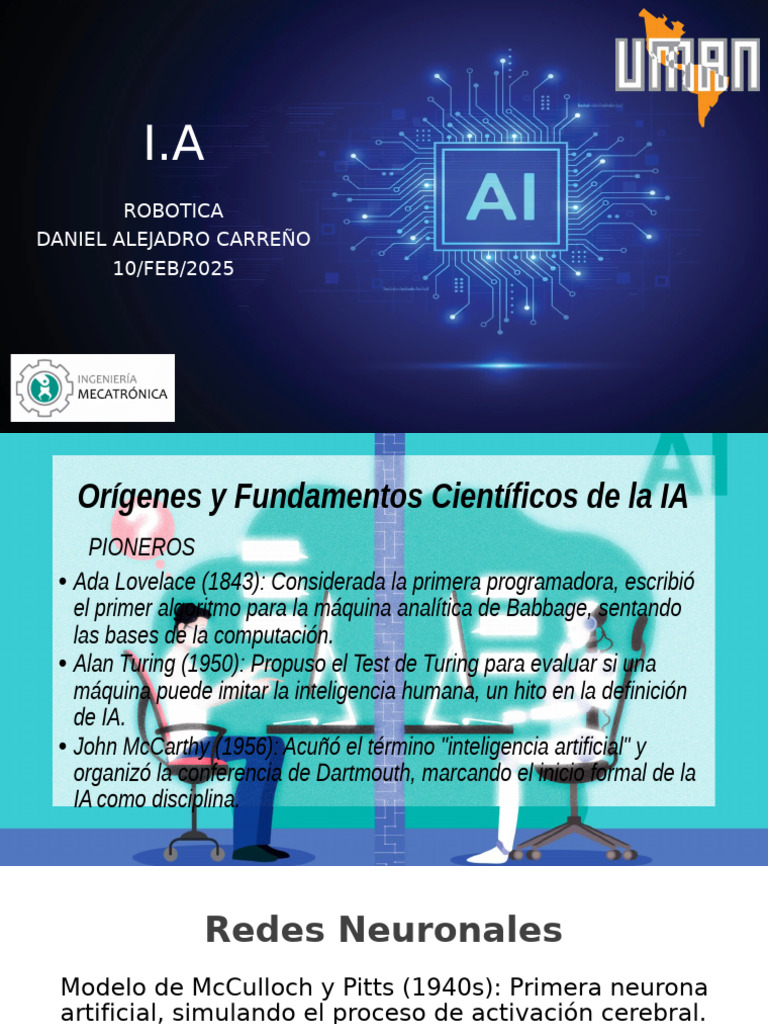 Orígenes y Avances en Inteligencia Artificial | PDF | Inteligencia ...
