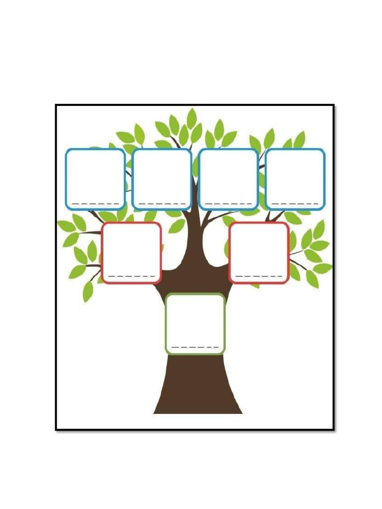 Tarea. Árbol Geneálogico. Primer Grado. | PDF