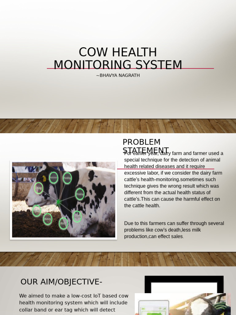 IoT-Based Cow Health Monitoring System | PDF | Accelerometer | Gyroscope