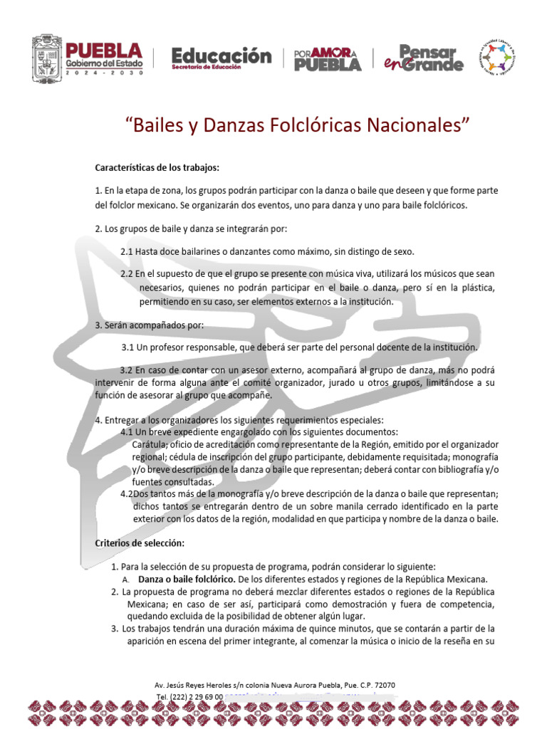 06 Baile y Danza - Caracteristicas | PDF | Bailes | Las artes escénicas