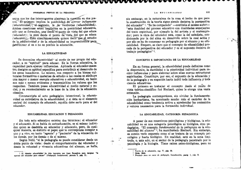 Educabilidad | PDF