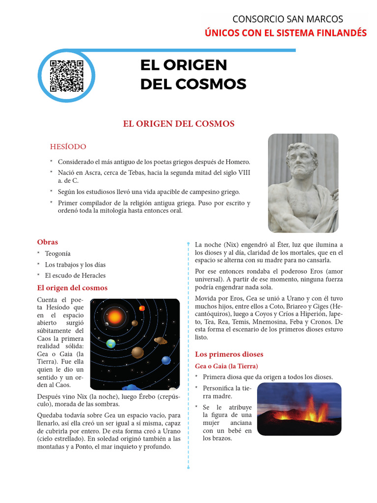 El Origen Del Cosmos | PDF | Eros | Zeus