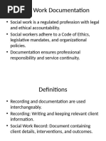 Case Notes Guidelines for Social Workers | PDF | Social Work | Autonomy