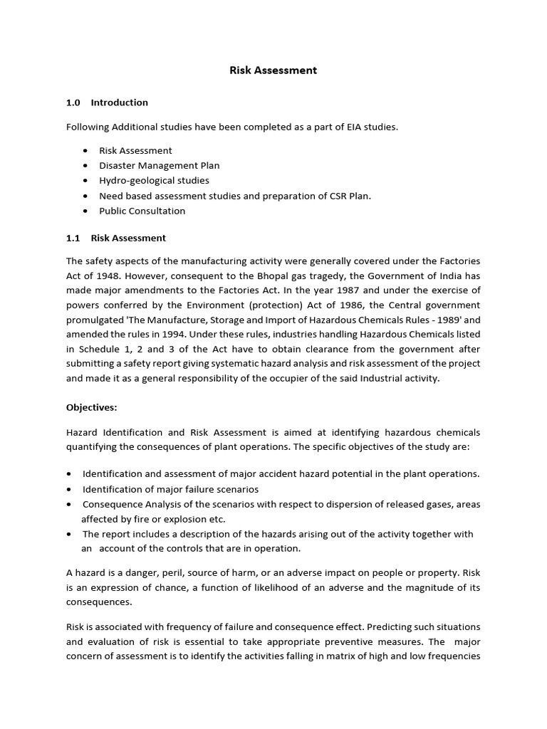 Comprehensive Risk Assessment Guide | PDF | Risk | Risk Assessment