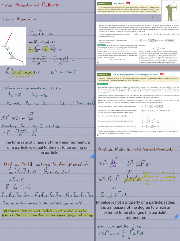 Linear Momentum | PDF