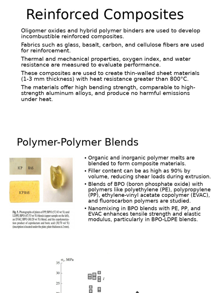 Incombustible Reinforced Composites | PDF | Composite Material | Polymers