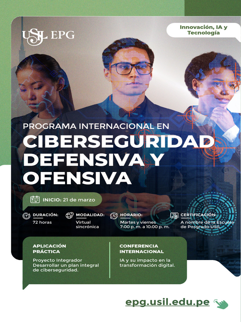 Programa en Ciberseguridad Integral | PDF | Seguridad | La seguridad ...
