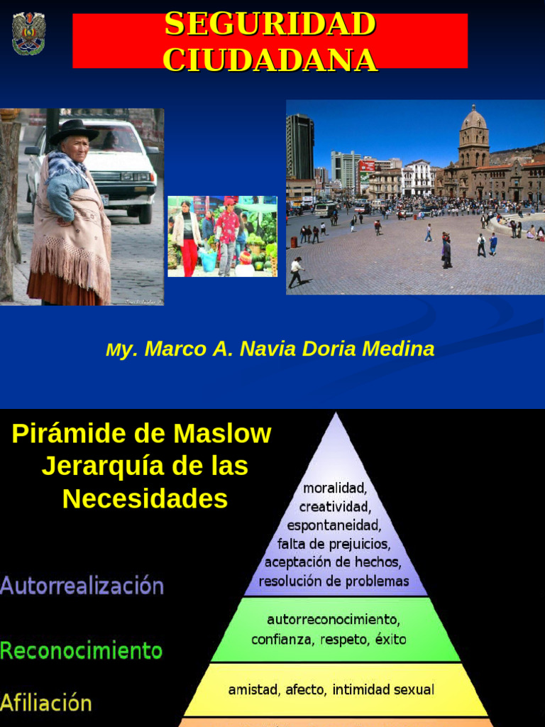 Acciones y Tipos de Seguridad Ciudadana | PDF | Policía | Valores