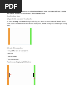 Create a Ping-Pong Game in Scratch | PDF | Table Tennis | Human ...