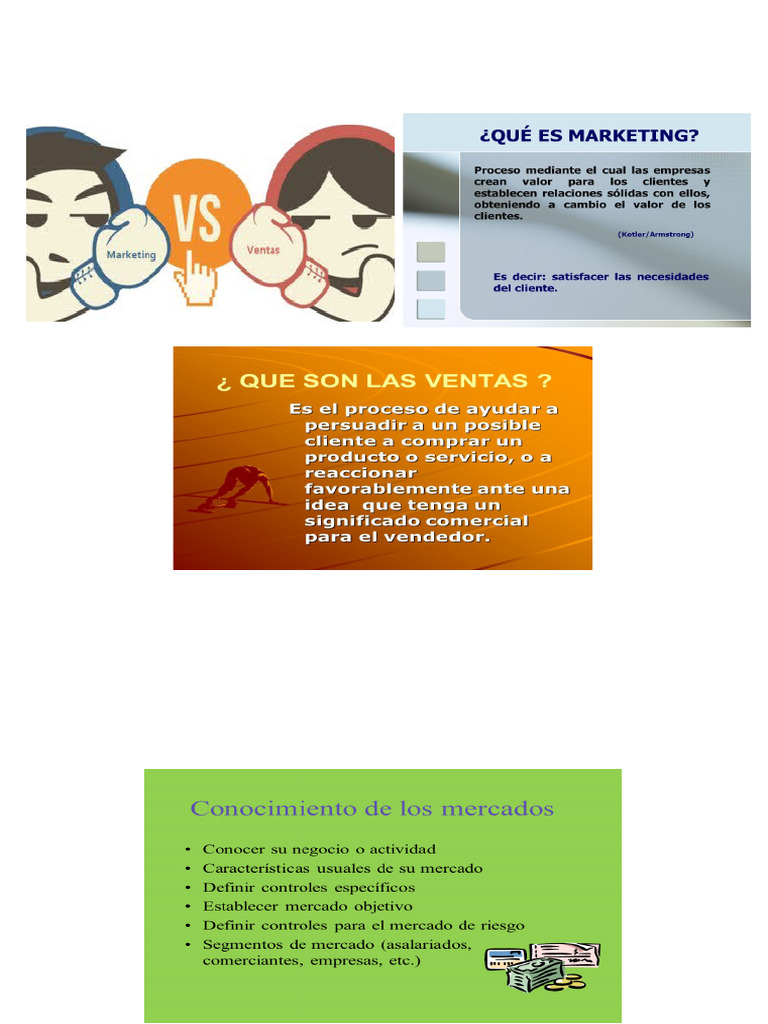 Marketing Vs Ventas Banca Empresa Pdf