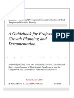 A Guidebook For Professional Growth Planning and Documentation