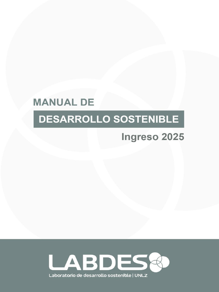 Guía de Desarrollo Sostenible 2025 | PDF | Sustentabilidad | Desarrollo ...