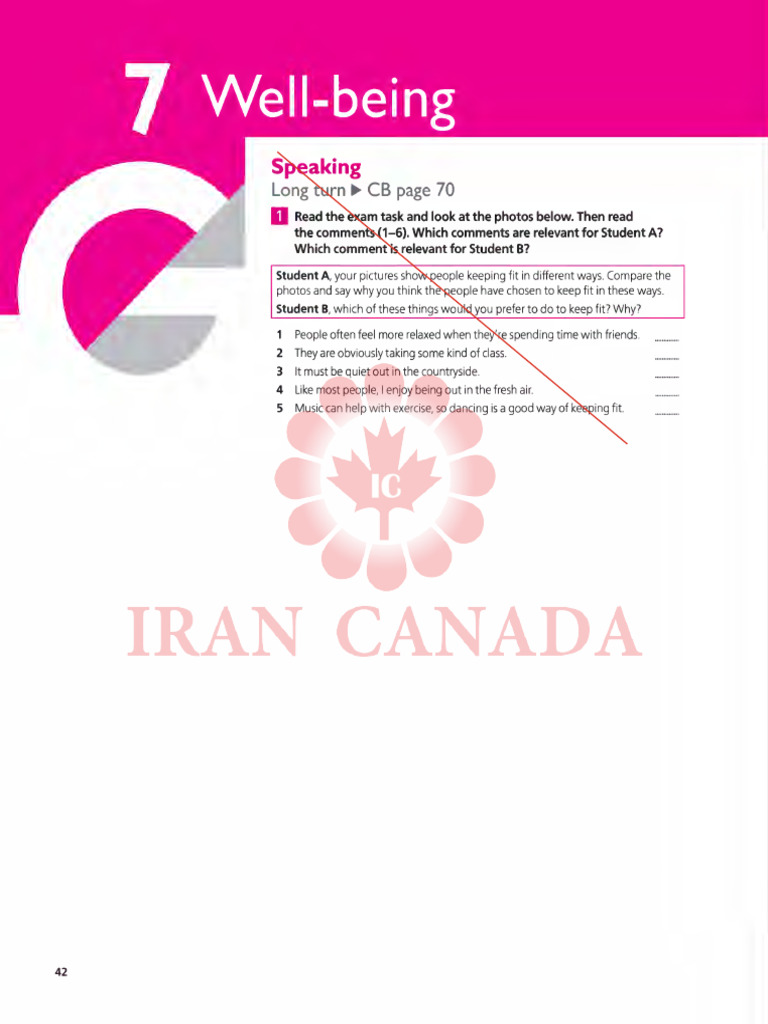 Unit 7 Well Being 2 Pdf