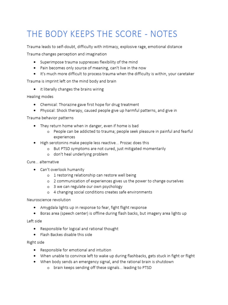 Understanding Trauma and Healing Methods | PDF