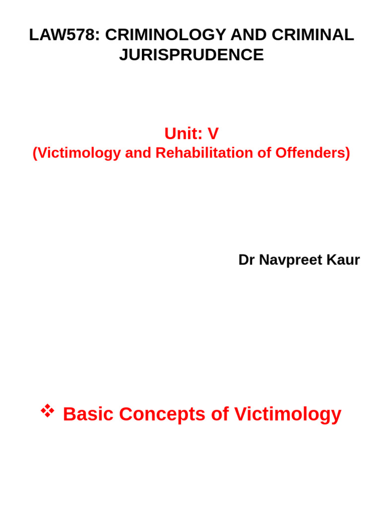 Victimology and Compensation in India | PDF | Crimes | Crime & Violence