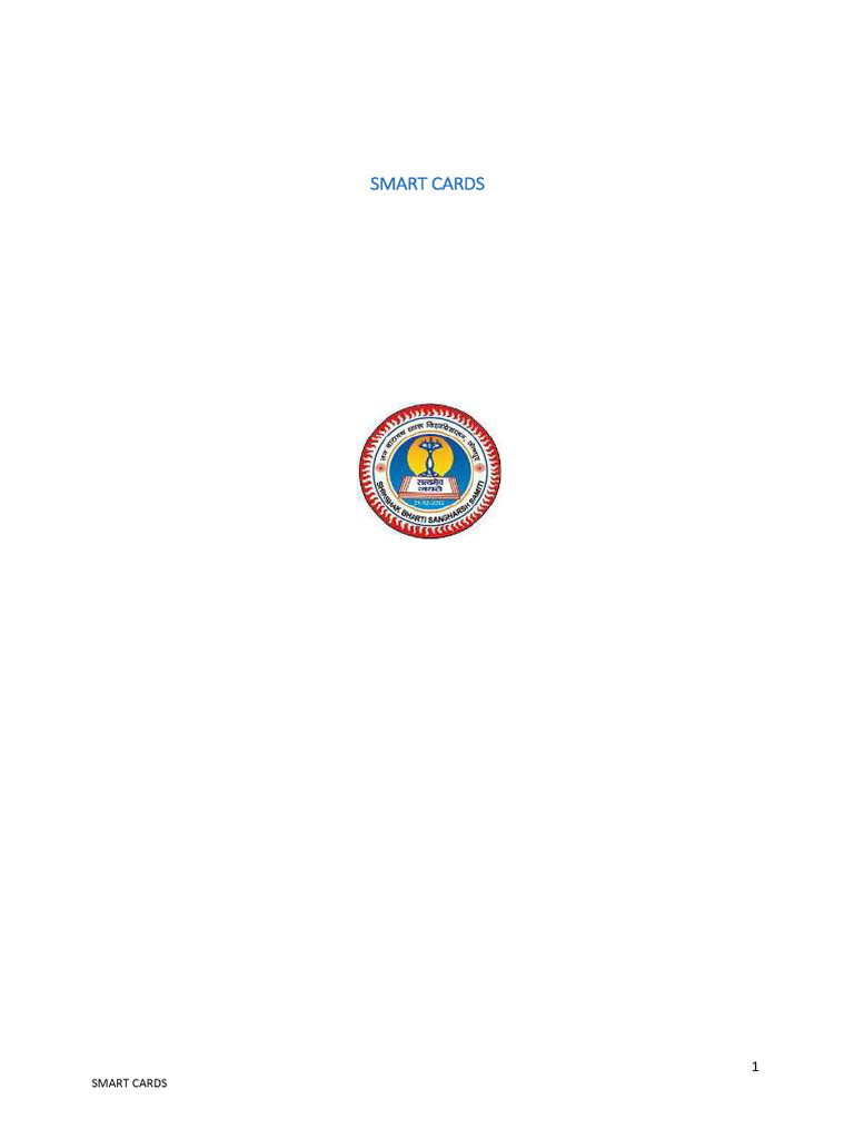 Smart Cards: Applications and Future Insights | PDF | Smart Card ...