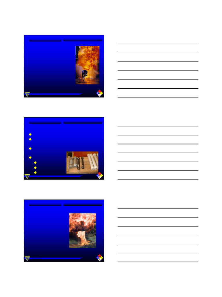 CBRNE Explosives Awareness Guide | PDF | Explosion | Chemical Substances