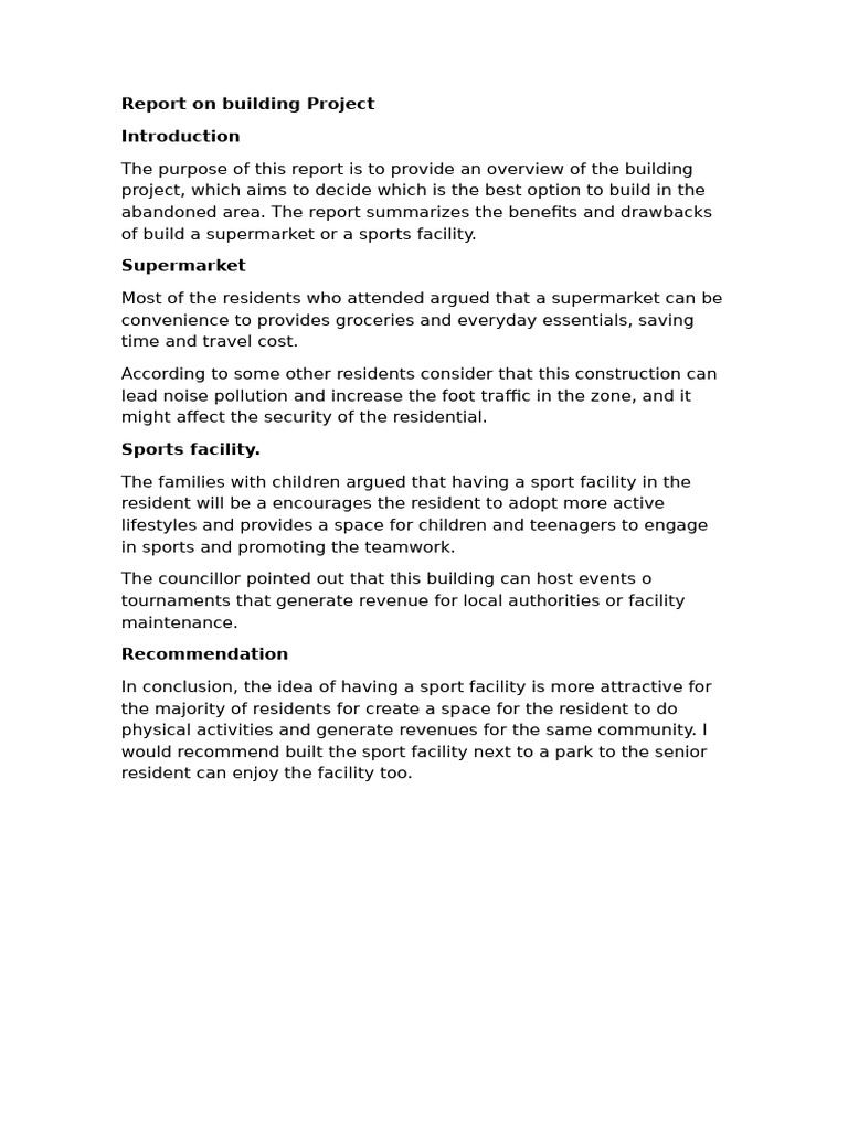 I11 - Writing 1 - Report | PDF