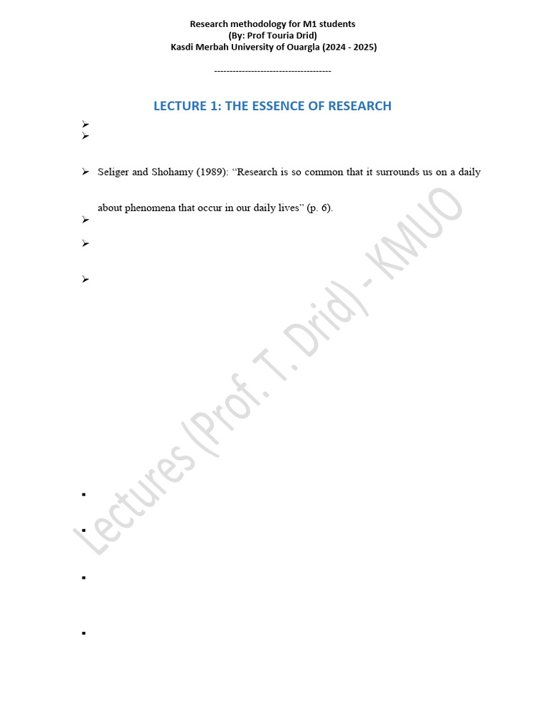 Research Methodology Pdf Scientific Method Methodology