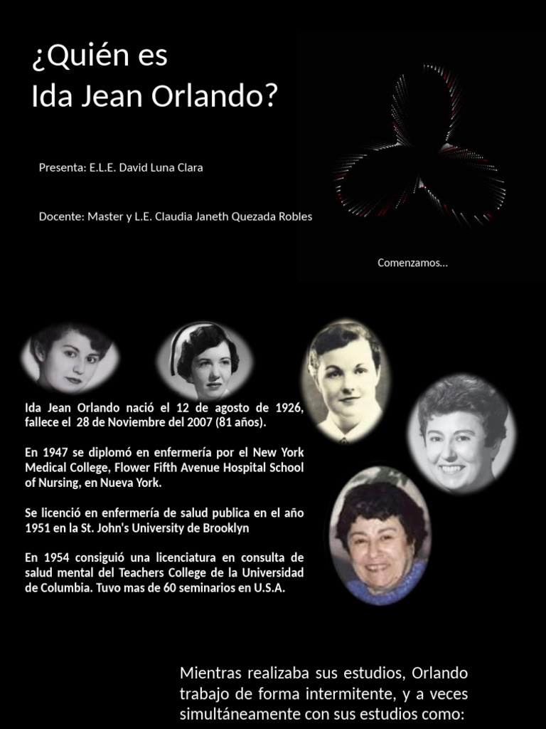 Teoría de Enfermería de Ida Jean Orlando | PDF | Enfermería | Sicología