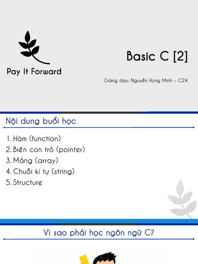 C25 Buoi2 BasicC | PDF