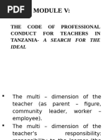 SACE Code of Professional Ethics Overview | PDF | Teachers | Profession