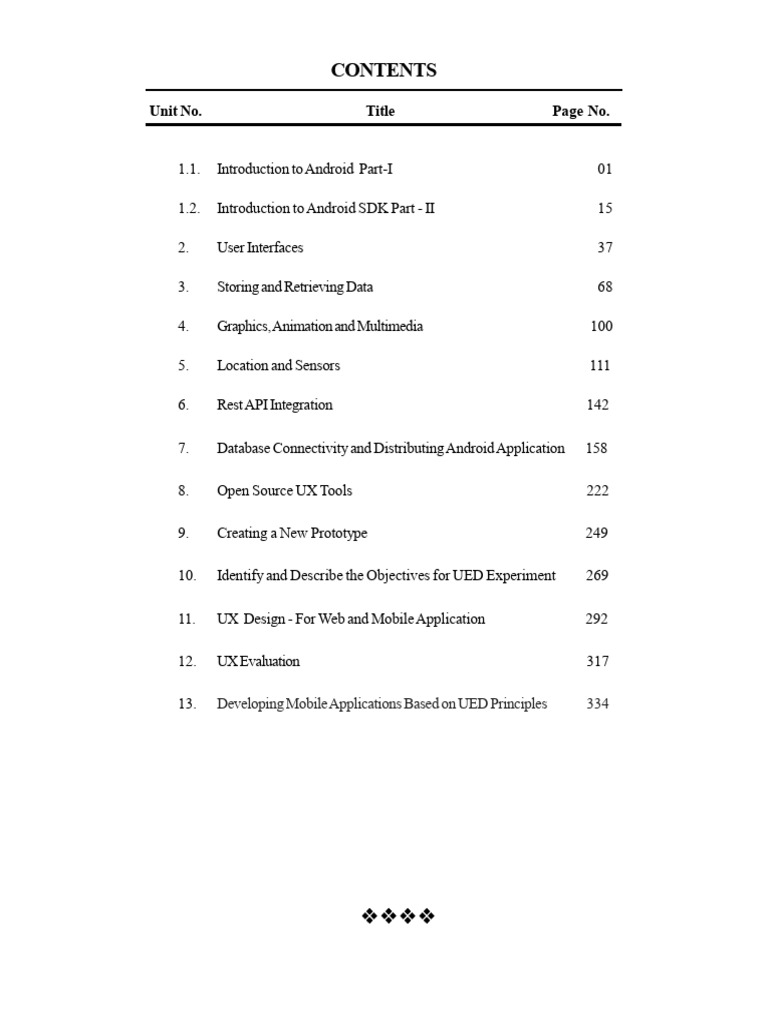 Mobile Application and User Experience Design Lab | PDF | Android ...