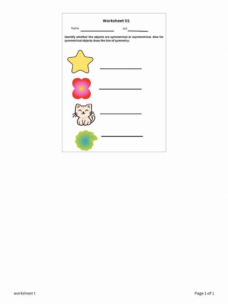Worksheet T | PDF