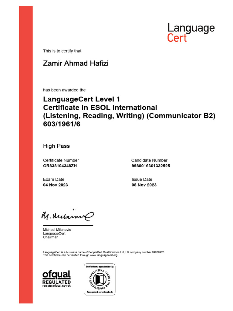 E Cert | PDF