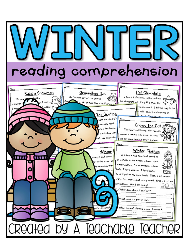 Winter-Themed Reading Comprehension Passages | PDF | Scarf