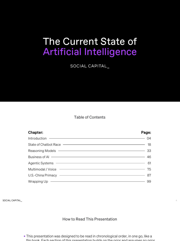 Current State of AI: 2025 Insights | PDF | Artificial Intelligence ...