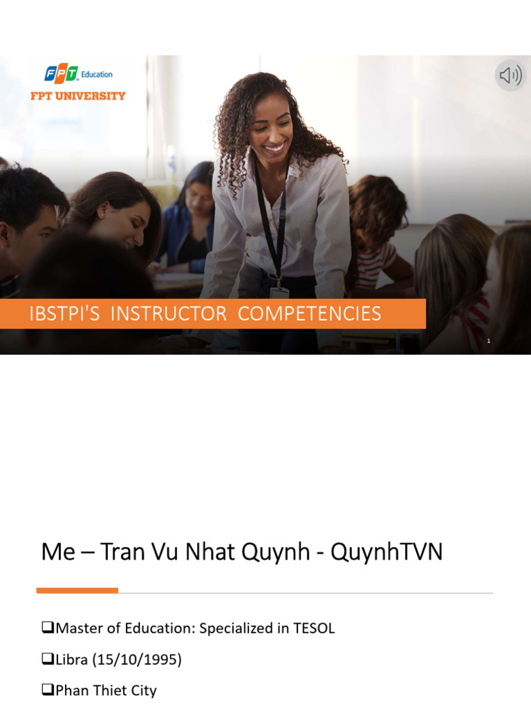 IBSTPI Instructor Competencies Overview | PDF | Learning | Credibility