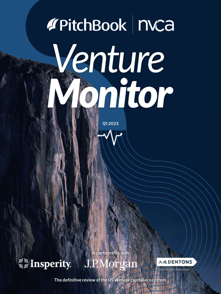 US VC Activity Trends Q1 2023 | PDF | Venture Capital | Corporate Finance