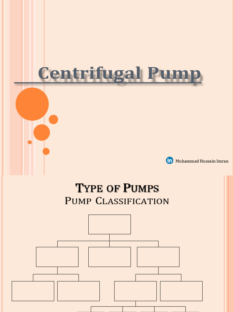 Types and Classification of Centrifugal Pumps | PDF | Pump | Chemical ...