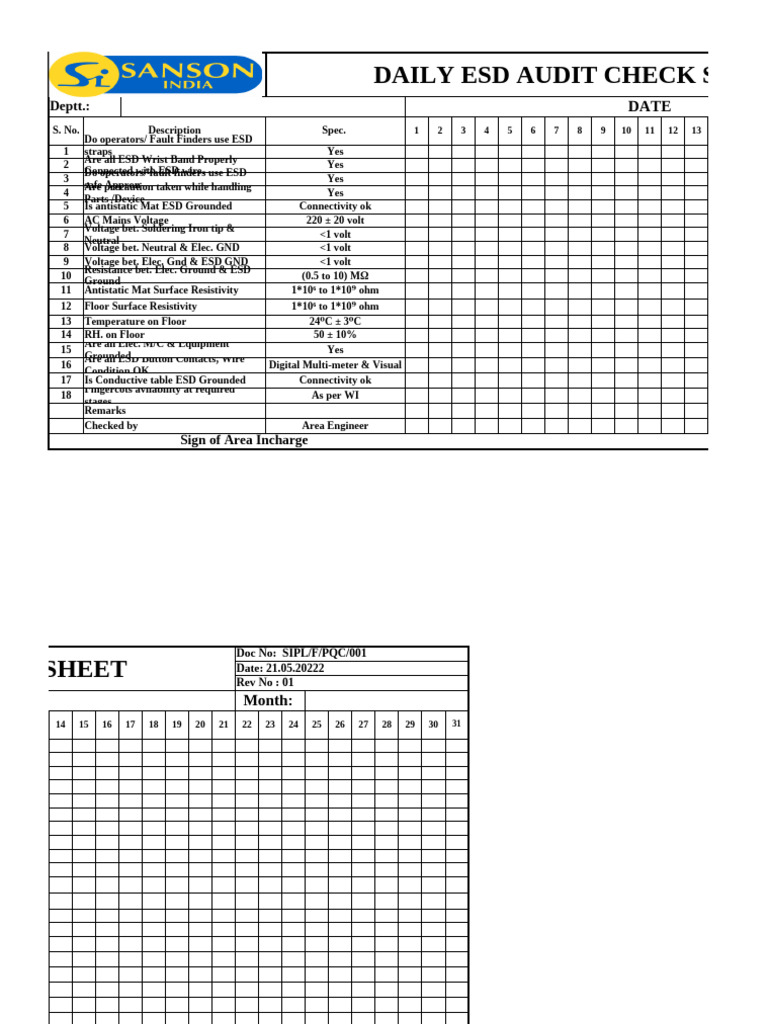 esd-check-sheet-pdf-power-physics-electronic-engineering