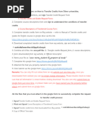 McGill Transfer Credit Process Guide | PDF | Advanced Placement ...
