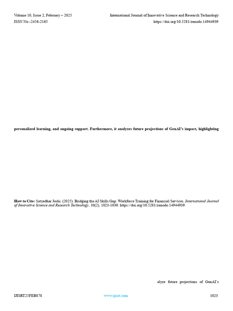 AI Skills Gap in Finance Training | PDF | Artificial Intelligence ...