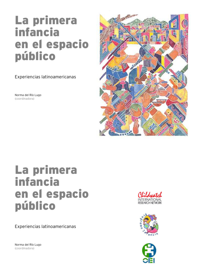 Primera Infancia en el Espacio Público | PDF | Padrino | Educación de ...