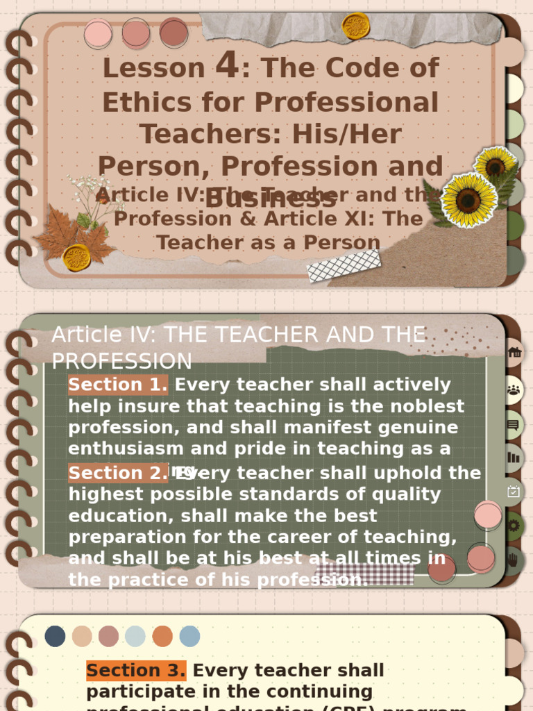 Report On The Teaching Profession | PDF | Teachers